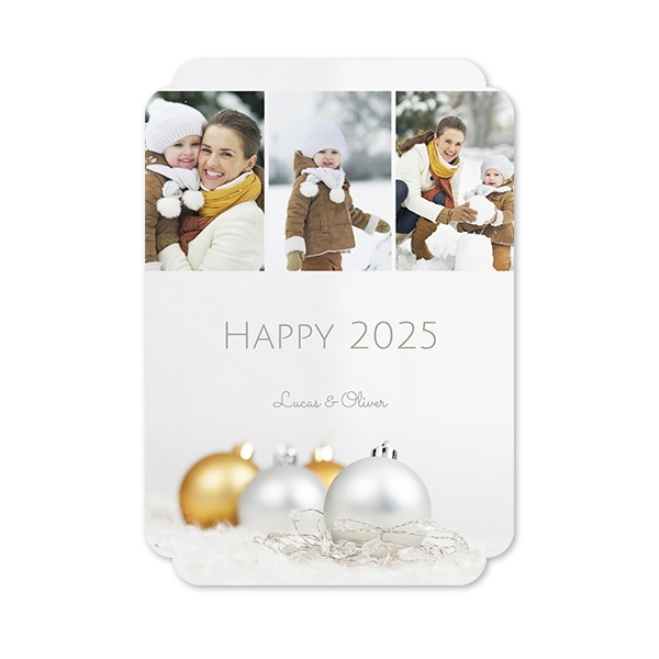 Single Card Double Rounded Vertical 10 x 14,3 cm