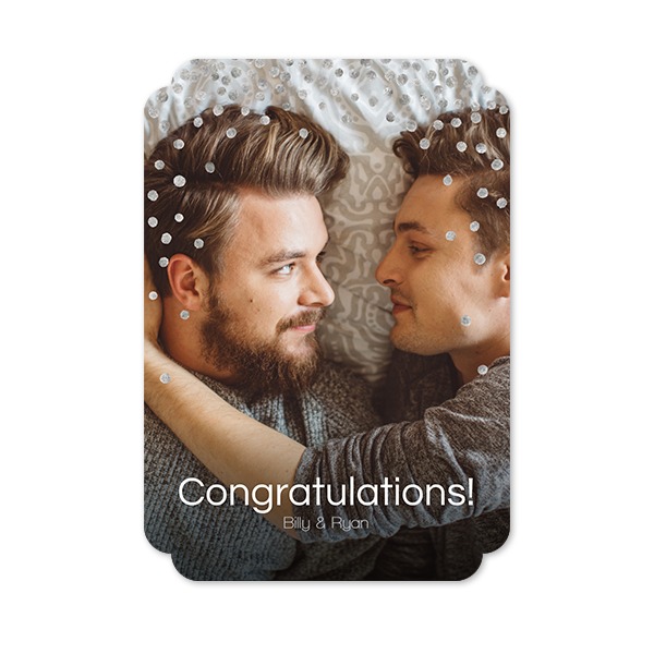 Single Card Double Rounded Vertical 10 x 14,3 cm