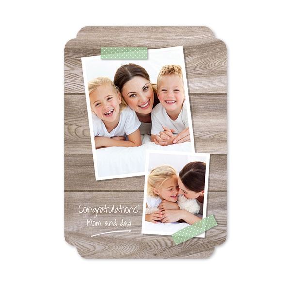 Single Card Double Rounded Vertical 10 x 14,3 cm