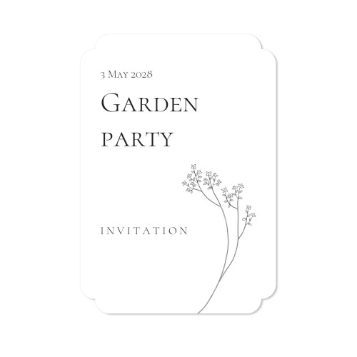 Grusskarte - Runde Ecken Hochformat 10 x 14,3 cm Grusskarte - Runde Ecken Hochformat 10 x 14,3 cm