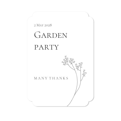 Grusskarte - Runde Ecken Hochformat 10 x 14,3 cm Grusskarte - Runde Ecken Hochformat 10 x 14,3 cm