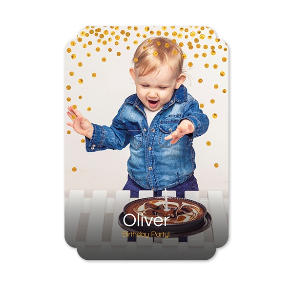 Single Card Double Rounded Vertical 10 x 14,3 cm