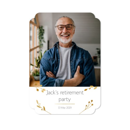 Single Card Double Rounded Vertical 10 x 14,3 cm