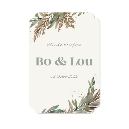 Single Card Double Rounded Vertical 10 x 14,3 cm Single Card Double Rounded Vertical 10 x 14,3 cm