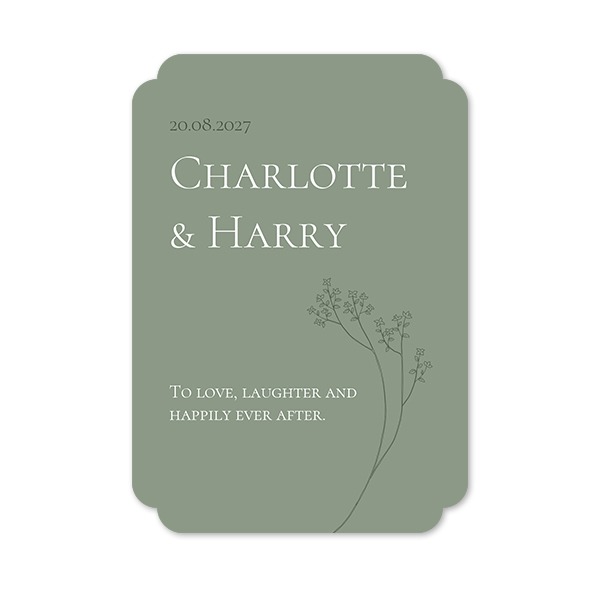 Single Card Double Rounded Vertical 10 x 14,3 cm Single Card Double Rounded Vertical 10 x 14,3 cm