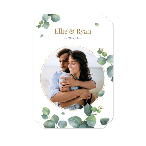 Single Card Double Rounded Vertical 10 x 14,3 cm
