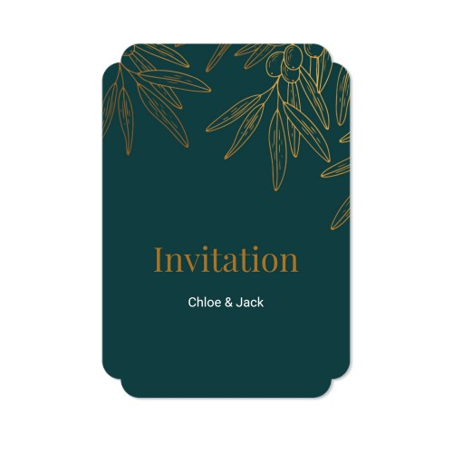 Faire-part 1 Bords nuage portrait 10 x 14,3 cm Faire-part 1 Bords nuage portrait 10 x 14,3 cm