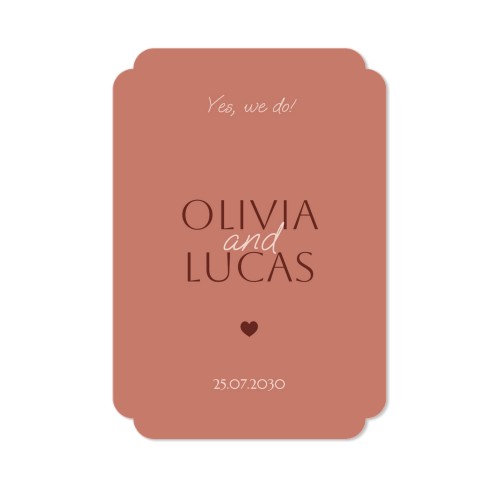 Single Card Double Rounded Vertical 10 x 14,3 cm Single Card Double Rounded Vertical 10 x 14,3 cm