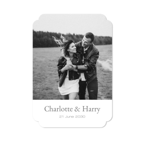 Single Card Double Rounded Vertical 10 x 14,3 cm