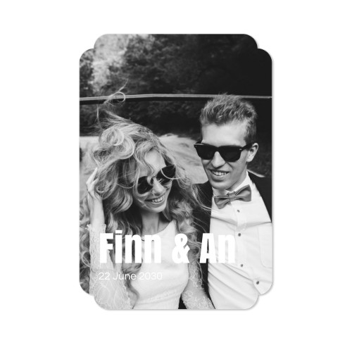 Single Card Double Rounded Vertical 10 x 14,3 cm