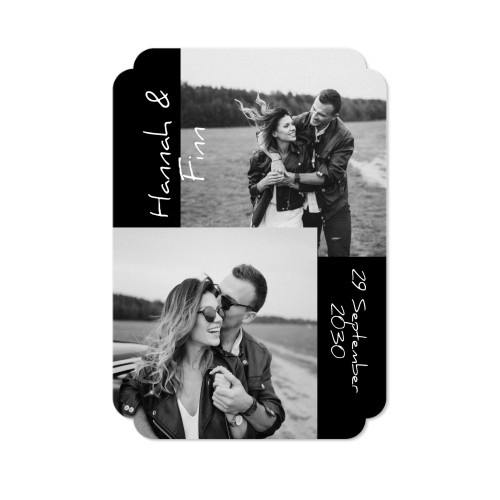Single Card Double Rounded Vertical 10 x 14,3 cm