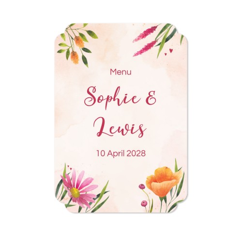 Single Card Double Rounded Vertical 10 x 14,3 cm