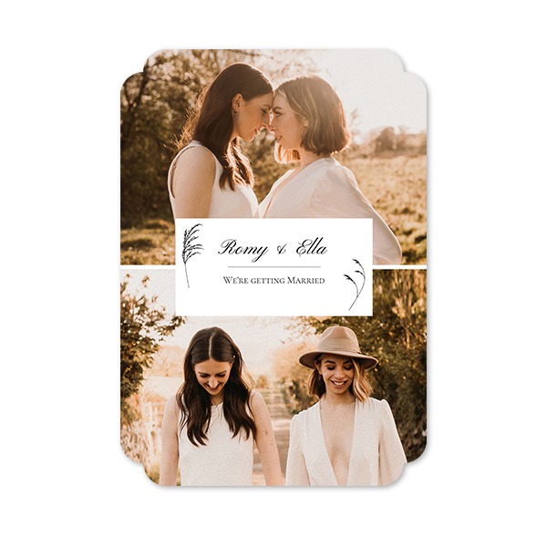 Single Card Double Rounded Vertical 10 x 14,3 cm Single Card Double Rounded Vertical 10 x 14,3 cm