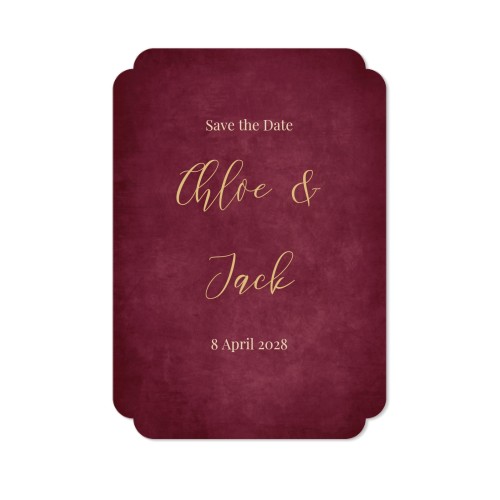 Single Card Double Rounded Vertical 10 x 14,3 cm