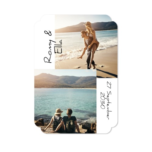 Single Card Double Rounded Vertical 10 x 14,3 cm