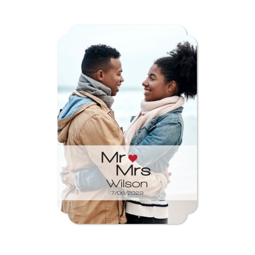 Single Card Double Rounded Vertical 10 x 14,3 cm