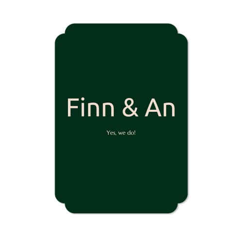 Single Card Double Rounded Vertical 10 x 14,3 cm