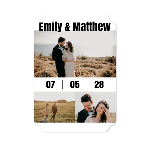 Single Card Double Rounded Vertical 10 x 14,3 cm