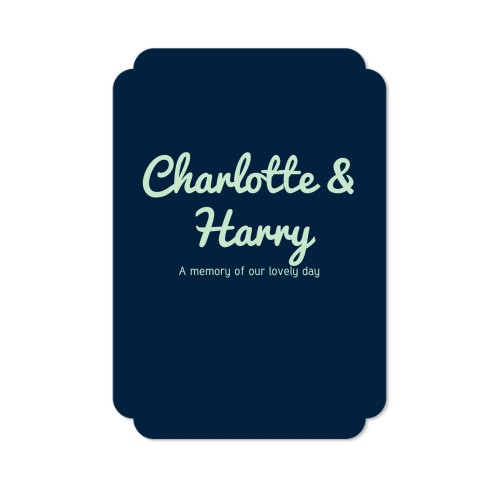 Single Card Double Rounded Vertical 10 x 14,3 cm