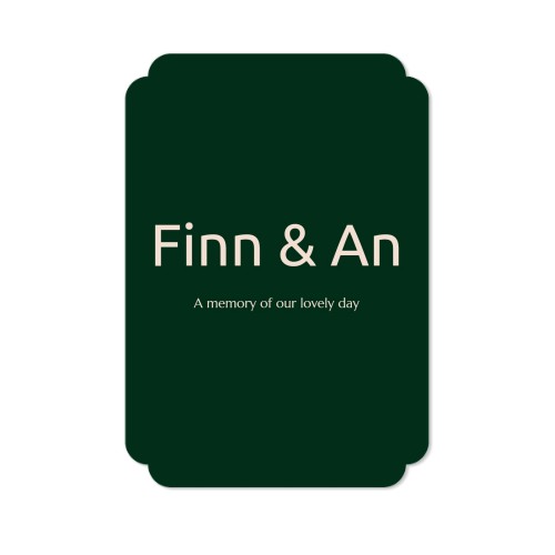 Single Card Double Rounded Vertical 10 x 14,3 cm Single Card Double Rounded Vertical 10 x 14,3 cm