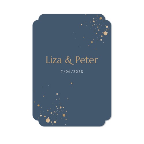 Single Card Double Rounded Vertical 10 x 14,3 cm