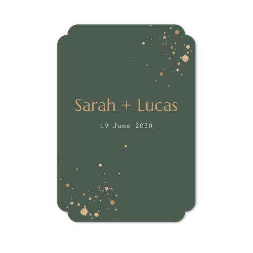 Single Card Double Rounded Vertical 10 x 14,3 cm