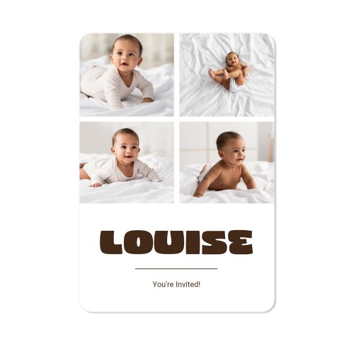 Fotokaart staand met ronde hoeken 10 x 14,3 cm