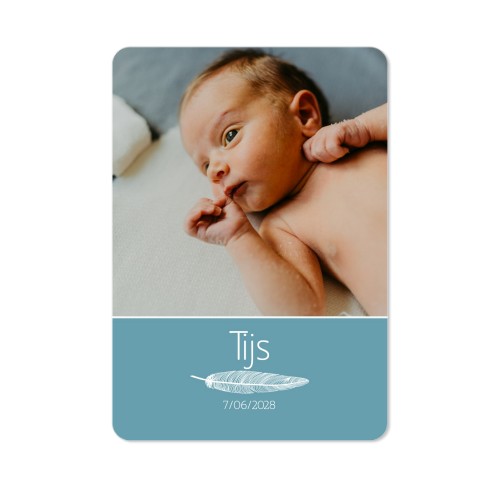 Single Card portrait rounded corners 10 x 14,3 cm