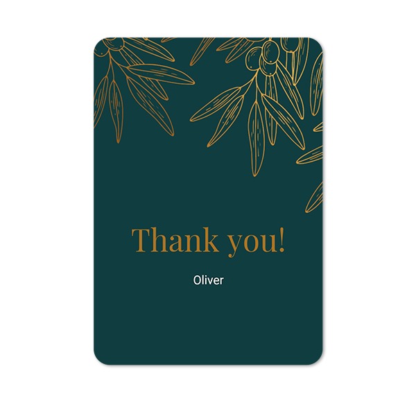 Single Card portrait rounded corners 10 x 14,3 cm Single Card portrait rounded corners 10 x 14,3 cm