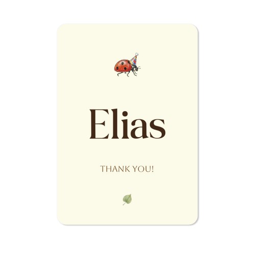 Faire-part 1 volet portrait coins arrondis 10 x 14,3 cm