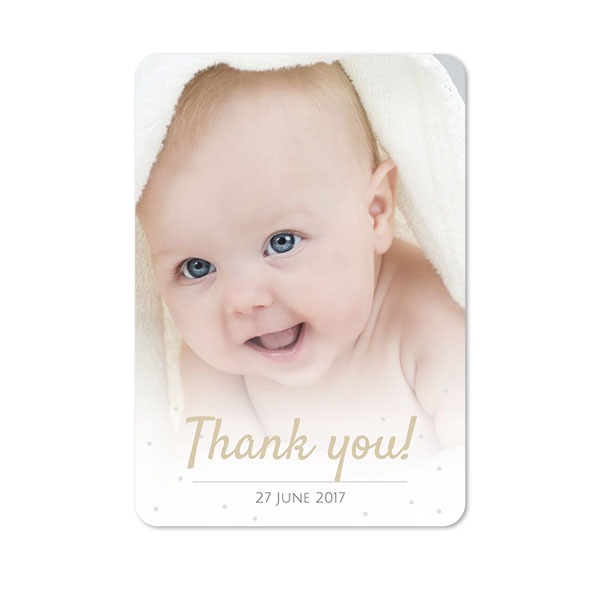 Single Card portrait rounded corners 10 x 14,3 cm