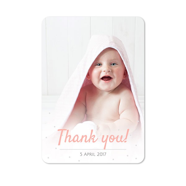 Single Card portrait rounded corners 10 x 14,3 cm