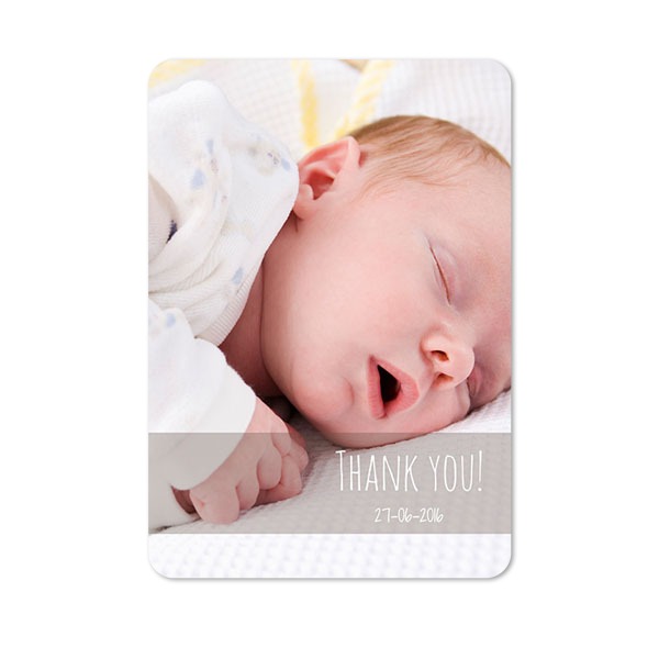 Single Card portrait rounded corners 10 x 14,3 cm