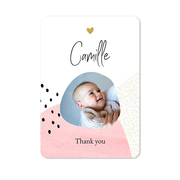 Enkla Fotokort stående rundade hörn 10 x 14,3 cm