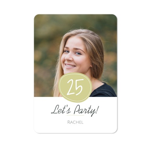 Single Card portrait rounded corners 10 x 14,3 cm