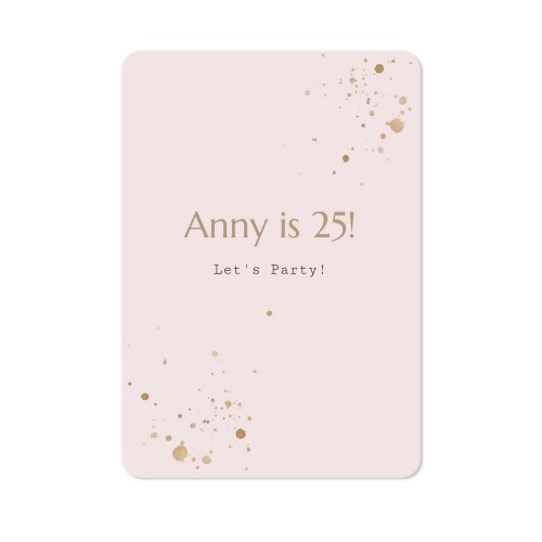 Faire-part 1 volet portrait coins arrondis 10 x 14,3 cm Faire-part 1 volet portrait coins arrondis 10 x 14,3 cm