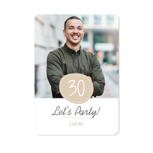 Fotokaart staand met ronde hoeken 10 x 14,3 cm