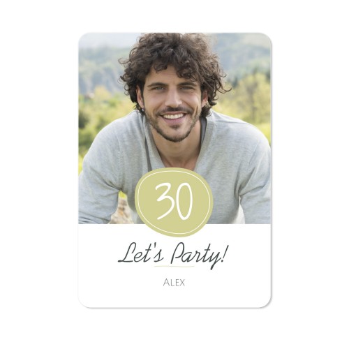 Faire-part 1 volet portrait coins arrondis 10 x 14,3 cm Faire-part 1 volet portrait coins arrondis 10 x 14,3 cm