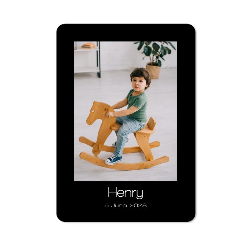 Fotokaart staand met ronde hoeken 10 x 14,3 cm Fotokaart staand met ronde hoeken 10 x 14,3 cm