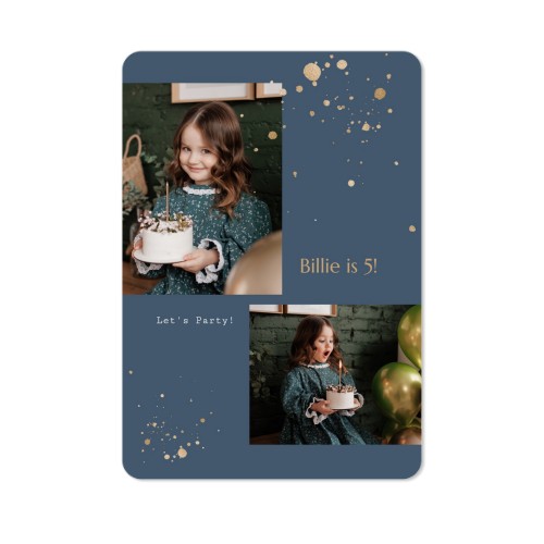 Enkla Fotokort stående rundade hörn 10 x 14,3 cm