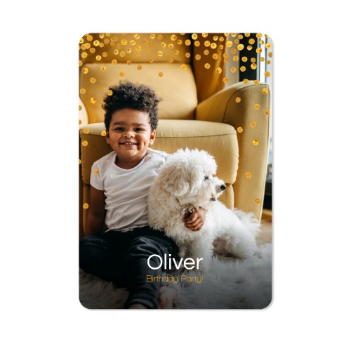 Single Card portrait rounded corners 10 x 14,3 cm