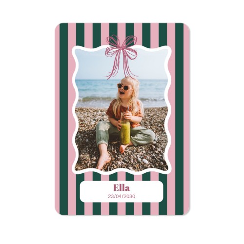 Single Card portrait rounded corners 10 x 14,3 cm