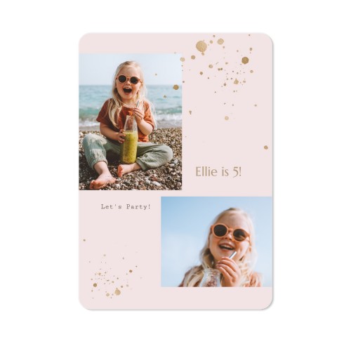 Single Card portrait rounded corners 10 x 14,3 cm