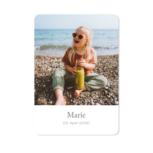 Single Card portrait rounded corners 10 x 14,3 cm Single Card portrait rounded corners 10 x 14,3 cm