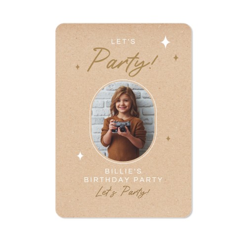 Single Card portrait rounded corners 10 x 14,3 cm