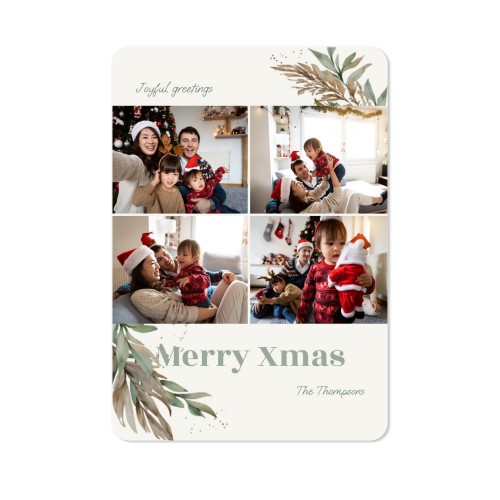 Single Card portrait rounded corners 10 x 14,3 cm