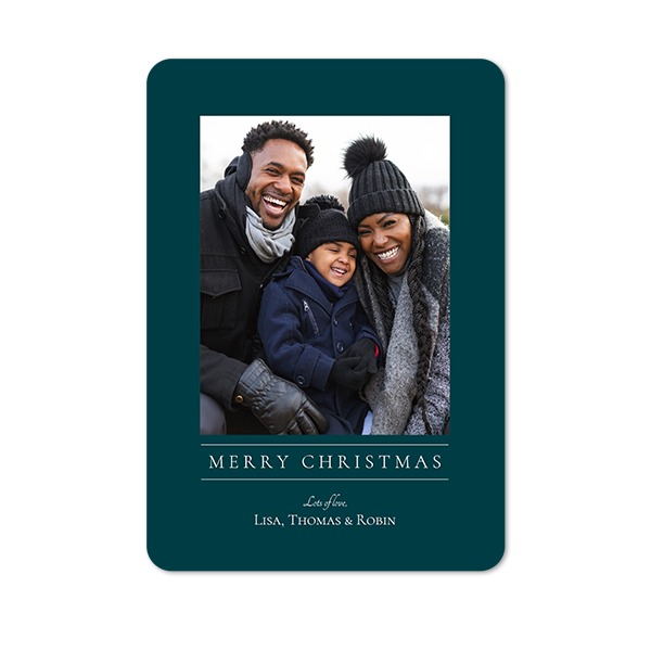 Faire-part 1 volet portrait coins arrondis 10 x 14,3 cm Faire-part 1 volet portrait coins arrondis 10 x 14,3 cm