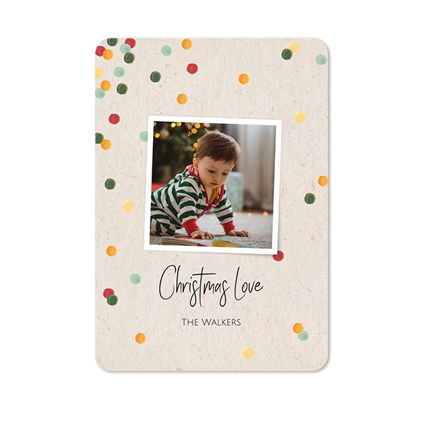 Faire-part 1 volet portrait coins arrondis 10 x 14,3 cm Faire-part 1 volet portrait coins arrondis 10 x 14,3 cm