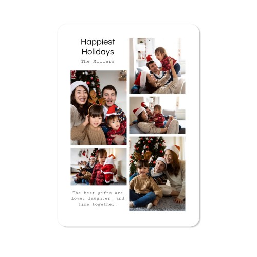 Single Card portrait rounded corners 10 x 14,3 cm