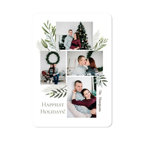 Single Card portrait rounded corners 10 x 14,3 cm